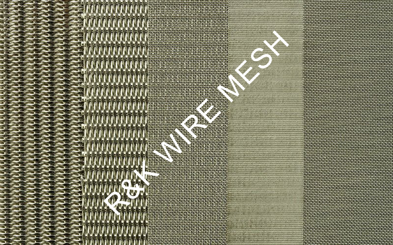 The 5 layers of sintered mesh
