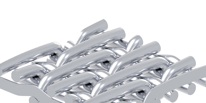 Stainless Steel Five Heddle Mesh