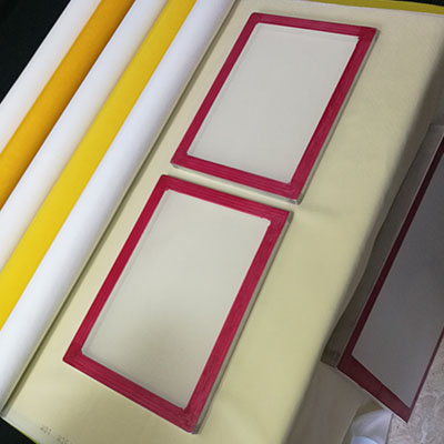 plain weave polyester silk screen printing mesh fabric